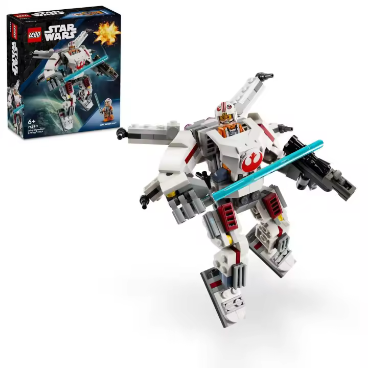 LEGO 75390 Star Wars Meca Ala-X de Luke Skywalker Juguete construible, regalo creativo para niños - 1