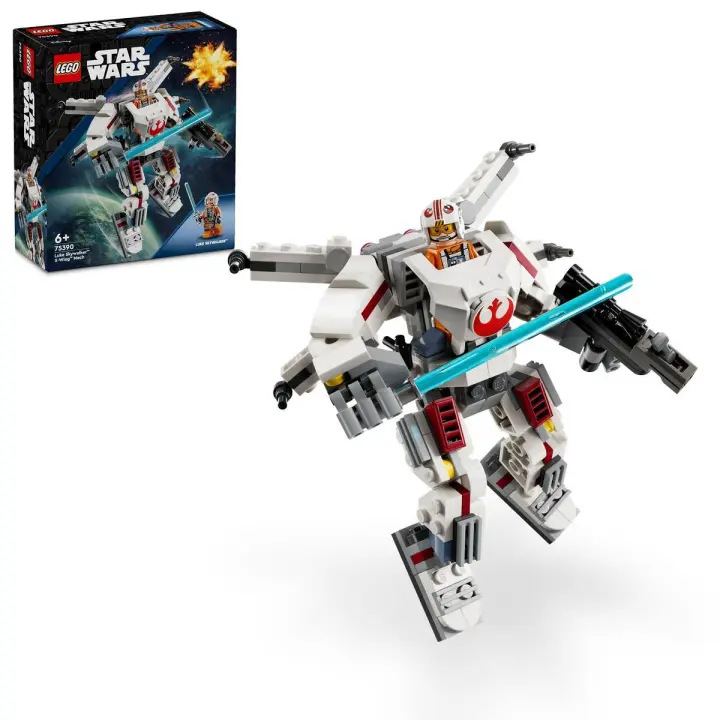 LEGO 75390 Star Wars Meca Ala-X de Luke Skywalker Juguete construible, regalo creativo para niños - 1