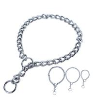 Collar De Acero Inoxidable Para Perros Con Correa De Tracción Cadenas Ajustables Collares Antigolpes Para Mascotas Accesorios Para Perros - details 0