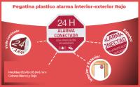 Banner - Pegatina plastico alarma interior-exterior