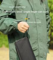 Silla De Camping Plegable Ultra Ligera Impermeable Y Antióxido Para Pesca Y Picnic Con Manillar De Mano Estilo Moderno Metal - details 10