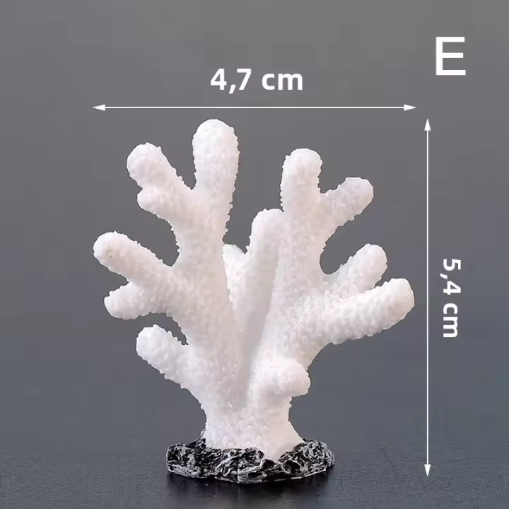 Decoración De Acuario De Coral Artificial Resina Estilo Estrella De Mar Paisaje Reefs Esculpir Juego De Mesa Decoración Nueva - 1