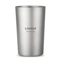 Taza De Titanio De Doble Pared Para Agua Jugo Té Adecuada Para Hogar Oficina Camping Senderismo Picnic Resistente Al Agua Caliente - details 0