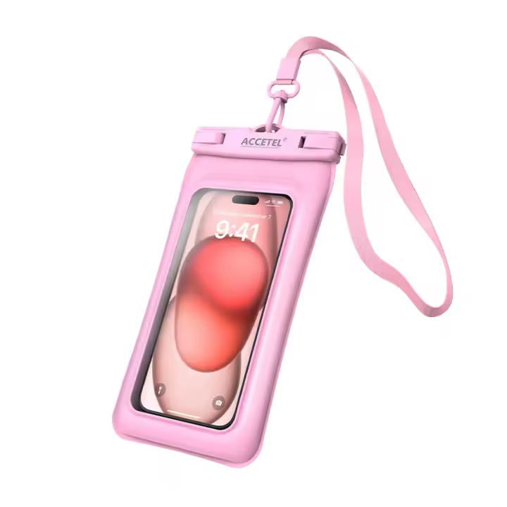 WS286 Bolsa Flotante Impermeable 7.2" - Rosa - 1