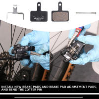 BUCKLOS BRP-01 Frenos De Disco Para Bicicleta Prensa De Resina Semi-Metallica MTB Compatible Con SHIMANO B01S B05S Pares - details 10
