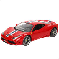 Burago - Maqueta Coche Ferrari, maqueta de coche a escala 1:18, con carrocería fiel al modelo original, interior de alta precisión, detalles de competición y pintura realista, ideal para coleccionistas y amantes del motor - details 5
