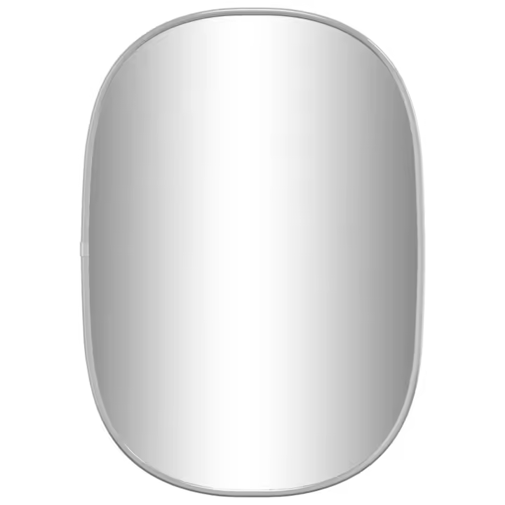 Espejo de pared Plisado 50x35 cm, Espejo de maquillaje - 1