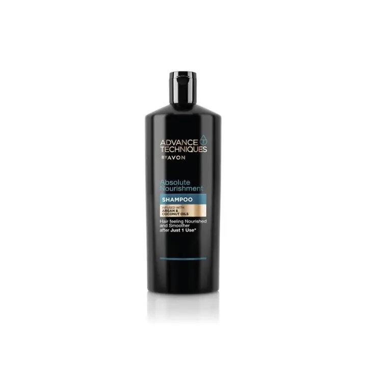 Champú Nutritivo Aceite de Argán y coco Absolute Nourishment Advance Techniques Tamaño XXL 700ml AVON - 1