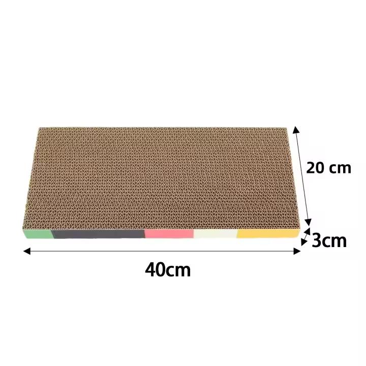 Tablero De Rasguñado Para Gatos Con Cama Mueble Durable De Cartón Adecuado Para Gatos Pequeños Medianos Y Grandes Para Jugar Dormir Y Rasguñar - 1