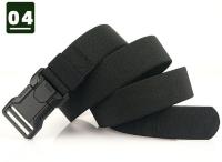 Cinturón Táctico Duradero De Aleación De Aluminio Con Hebilla De Solución Rápida Para Hombres Cinturón Elástico De Cowboy Para Exteriores Y Caza - details 7
