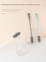 Cepillo De Silicona Para Vaso Limpiador De Rincones Muertos Sin Gaps Cepillo De Plástico Para Botella De Leche Limpieza Doméstica - details 9