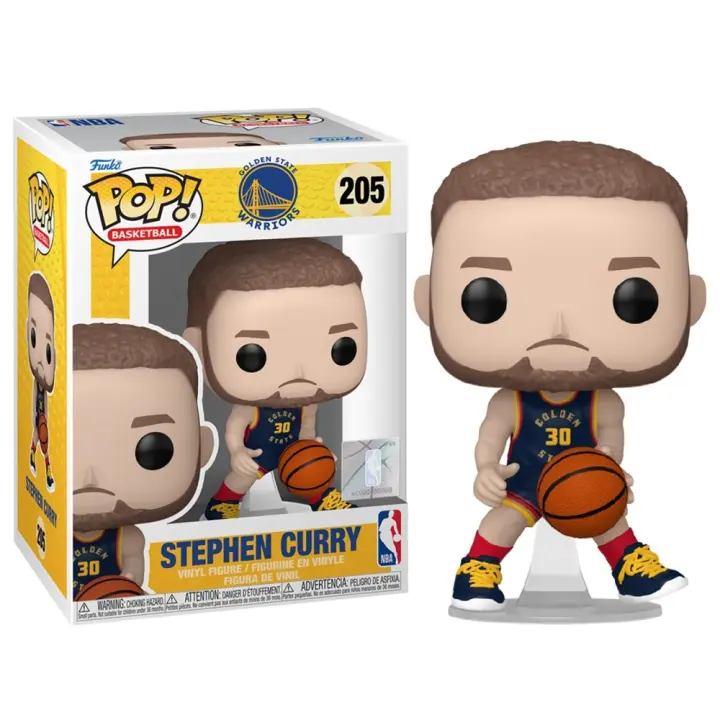 FUNKO POP! NBA: GOLDEN STATE WARRIORS - STEPHEN CURRY (CITY EDITION 24-25), 83848, Nº205, TIENDA CON LICENCIA OFICIAL - 1