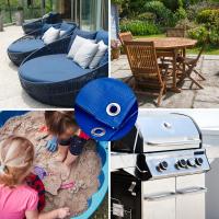 Lona Impermeable Multiusos 2x3 con 8 Pulpos Elásticos - Resistente y Versátil - Ideal para Jardín y Camping - details 4
