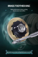 Carrete De Pesca En Agua Salada DEUKIO 9+1BB Carrete De Caña De Pescar Para Mar 7.0:1 Ratio De Engrosamiento Carrete De Pesca Baitcasting round Trolling - details 3