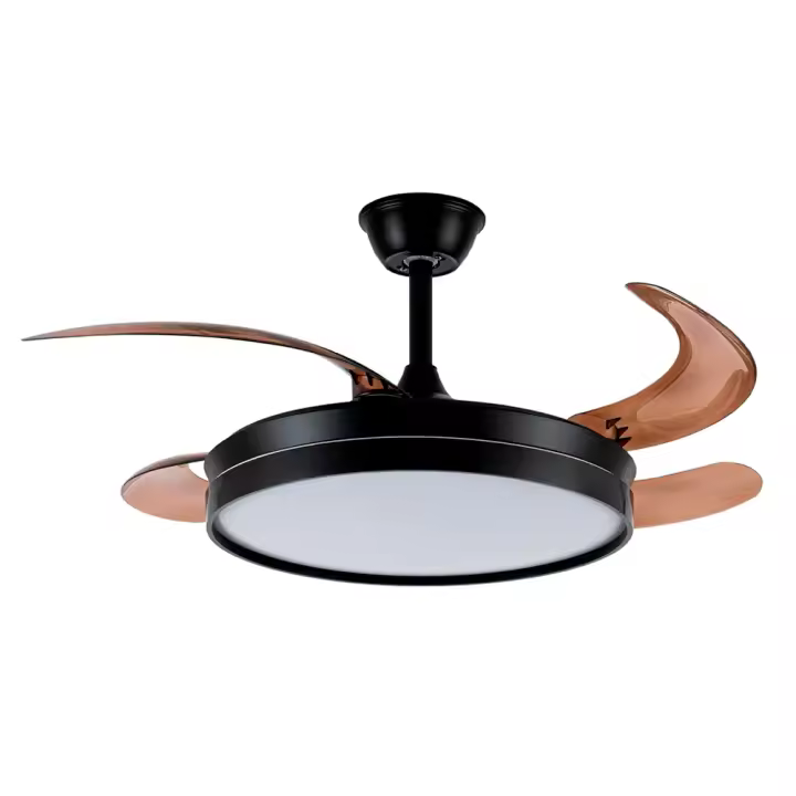 Ventronik Ventilador de Techo con Luz Lámpara LED y Control Remoto - 1