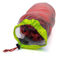 Bolsa De Almacenamiento Ultraligera De Malla Para Senderismo Y Escalada Bolsa De Limpieza Deportiva Con Cordón Para Camping S-XXL Unisex - details 4