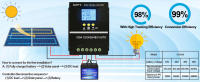 Controlador De Carga Solar MPPT Y&H Con LCD Y Salida USB Doble Para Baterías De Ácido Plomo Y Litio 12V 24V 36V 48V - details 1