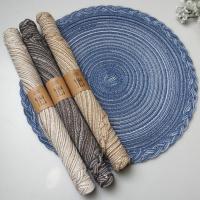 Mantelones Redondos Tejidos 38CM Para Mesas De Comedor Lavables Antideslizantes Estilo Europeo Para Navidad Y Halloween - details 4