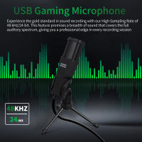 Micrófono De Juego USB Para Podcasts Y Videos Con Trípode Compatible Con PS4/PC Micrófono Condensador De Estudio - details 0