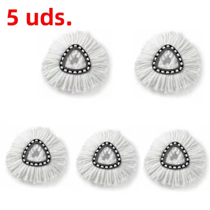 Cabeza De Mopa Giratoria 360 Grados Para Vileda Repuesto De Limpieza Microfibra Accesorios De Herramientas Domésticas - 1