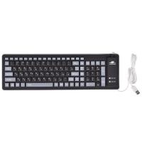 Teclado Ruso De 103 Teclas Silicona Flexible Con Layout USB Para PC Desktop Laptop Conexión Wired Soporte Sistema Windows XP/7/8/Linux/Mac OS/android - details 1