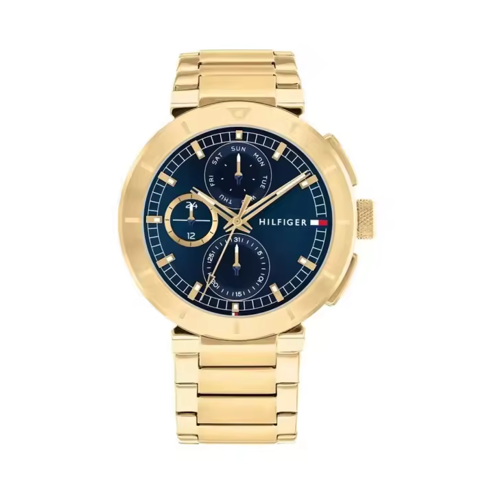 1792118 - Reloj Tommy Hilfiger Dorado y Azul Multifunción 1792118 TOMMY HILFIGER Raíz Relojes online Relojes Tommy Hilfiger Hombre inicio Tommy Hilfiger Relojes Hombre Relojes para hombre - 1