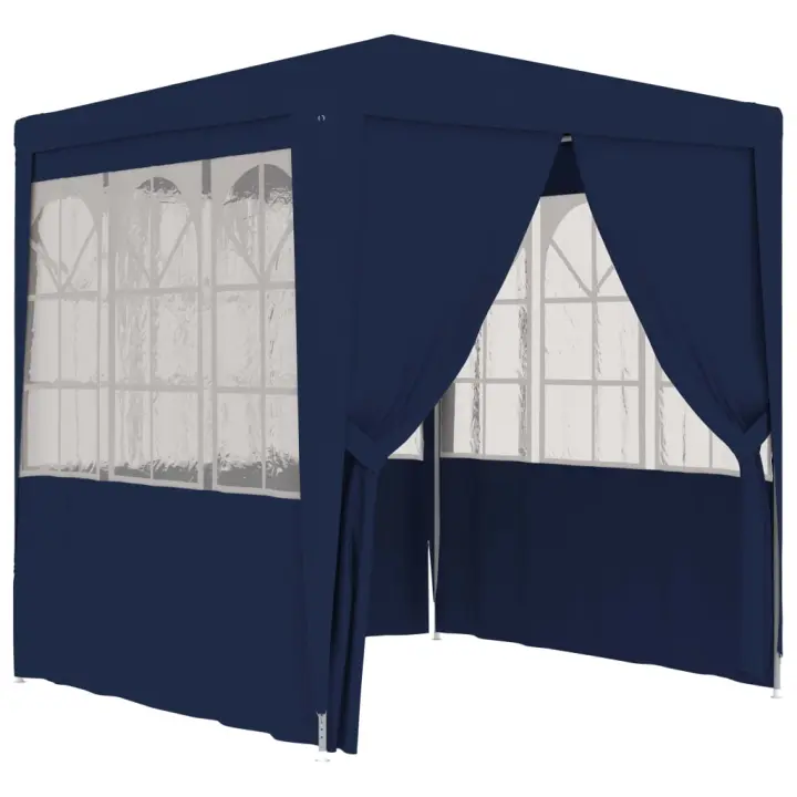 vidaXL Carpa Profesional para Fiestas con Paredes Exterior Celebraciones Color Azul,  Blanco,  Antracita y mas - 1