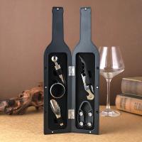 Juego De Vino Creativo 5-Piezas Con Abrebotellas Y Caja De Regalo Herramienta De Vino Material De Aleación De Aluminio Multifuncional Portátil Plegable - details 0