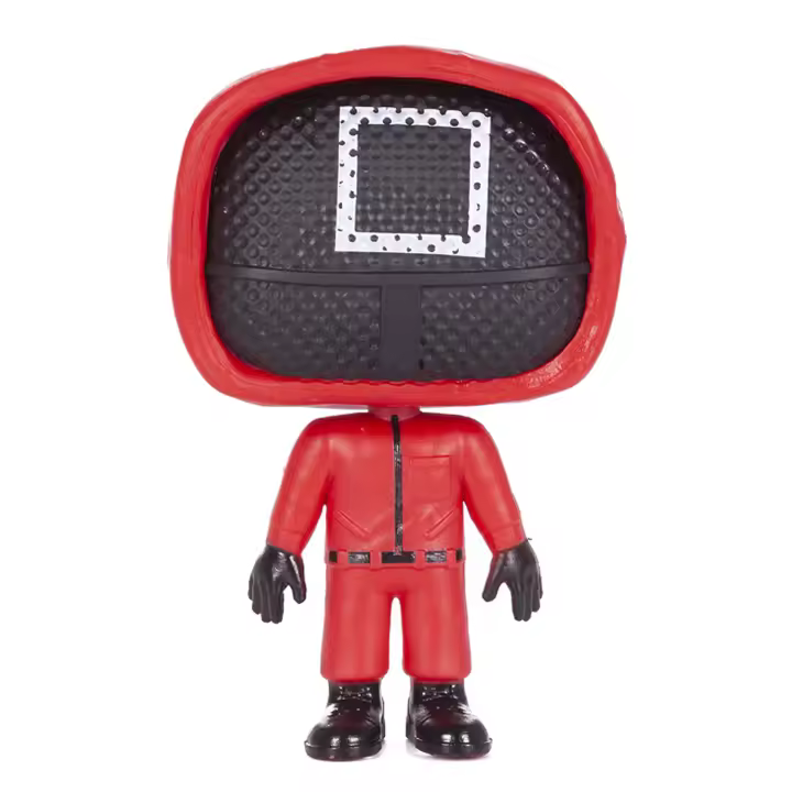 DAM. Figura Squid Pop 11cm. Vigilante cuadrado. 8x5x11cm. - 1