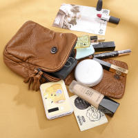 Bolso De Hombro De Cuero PU Con Borla Moda Para Mujer Bolsa Bandolera Casual Con Bolsillo Para Teléfono Móvil - details 19