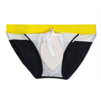 Bikini De Baño Para Hombre Sexy Briefs Estrecho Y Elástico Traje De Natación Deportivo De Playa Marca Surf Verano Push-up Swimwear - details 31