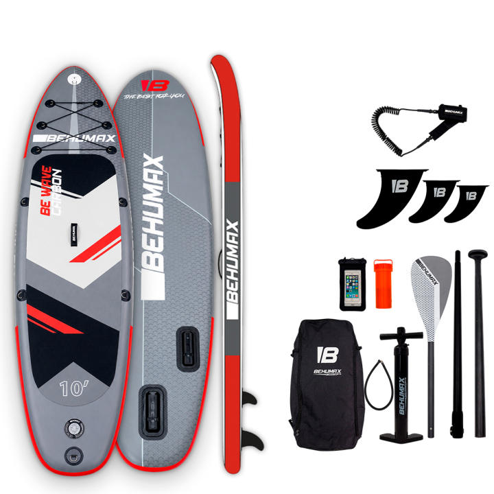 Tabla de Paddle Surf Be Wave Carbon Behumax - Construcción Dropstitch Resistente y Estable