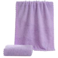 Toalla De Microfibra Absorbente Para Cabello Seco 30x60cm Doble Cara Coral Ideal Para Baño Lavar Coche Limpieza Salon Natación Camping - details 12