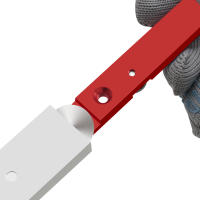 Herramienta De Miter Roja Para Carpintería Con Track T Y Slider Práctico Modificador Metal Miter Barra De Limitación - details 5