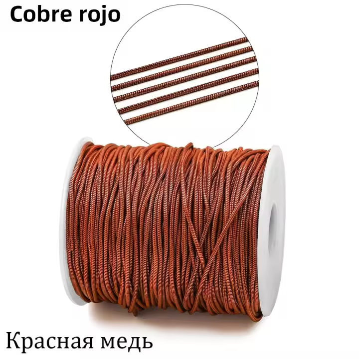 Cadena De Cobre Dorado Para DIY 2M/loot 1.2-1.6mm Para Collares De Hombre Y Mujer Accesorios De Joyería Findings Metálicos - 1