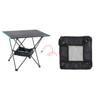 Mesa Portátil Plegable Con Cesta De Almacenamiento Para Picnic Camping BBQ Accesorios Para Exteriores Organizador De Redes - details 6