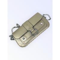 Everlyx - Bolso bandolera con solapa, aros metálicos y cadena | Disponible en negro, verde, plata, camel y dorado - ✅ Envíos España y Portugal en 24/48 horas - Ideal para tus looks casuales o de noche, con mucho estilo y versatilidad - details 0