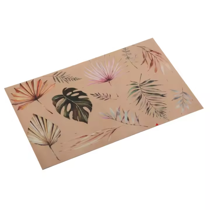 Alfombra Versa ROXANNE Flores 50 x 2 x 80 cm Cocina - 1