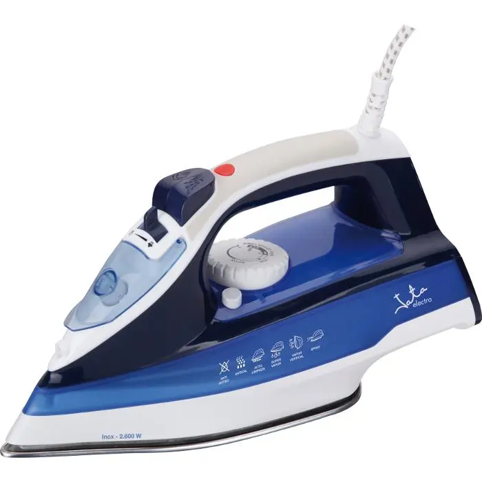 PLANCHA VAPOR JATA PL618 2600W INOX SUELA 3D - 1