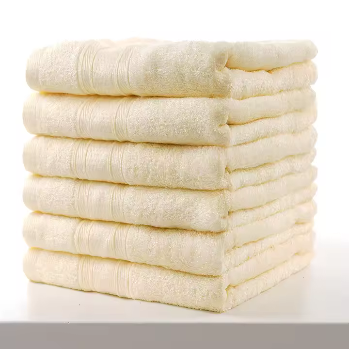 Toalla grande de fibra de bambú de 40 x 80 cm, para baño individual, de exportación, suave y absorbente. - 1