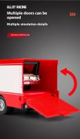 Mini Camión De Transporte De Doble Piso De Aleación Juguete Premium Para Niños Con Acción De Resorte Vehículo De Diversión Y Aventura Infinita - details 7