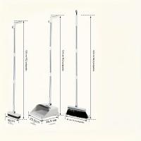 Kit De Limpieza 3-en-1 Con Escoba Plegable Y Escoba Para Suelos Multisuperficie Durable Para Uso En Hogar Y Dormitorios - details 7