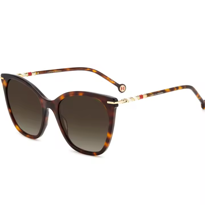 Gafa de sol CAROLINA HERRERA CH 0091/S 05L (HA) HAVANA/BROWN SHADED CAL.56 - 1