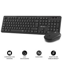 Teclado y Ratón Ergonómicos Inalámbrico Subblim Combo Business Slim CSSW10 para PC, Tablet y Smartphones - details 4