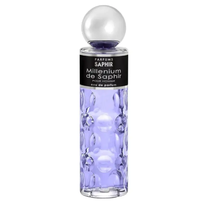 PARFUMS SAPHIR Millenium - Eau de Parfum con vaporizador para Hombre - 200 ml - 1