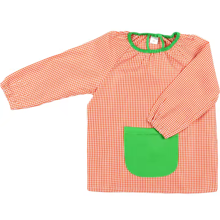 DEKORA SOUL - Bata Escolar Baby Escolar Babi para Colegio Infantil Sin Botones Niño y Niña Elástica en Puño y Cuello - 1