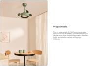 CREATE - Ventilador de techo 40W silencioso Ø55cm aspas retráctiles con luz LED - WIND CLEAR LAMP - details 4