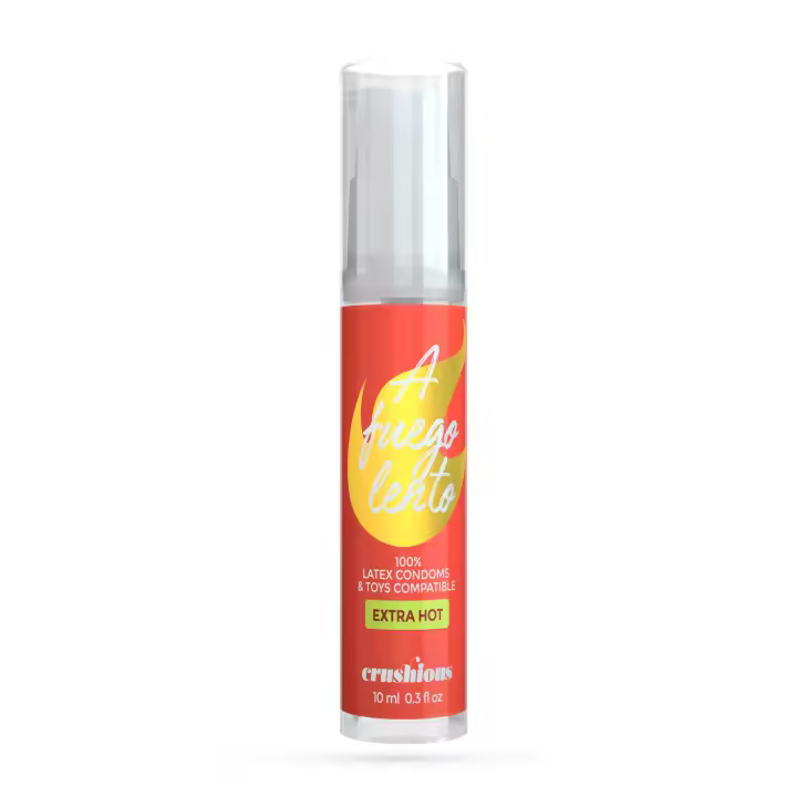 GEL LUBRICANTE A FUEGO LENTO DE EFECTO CALOR CRUSHIOUS 10ML - 1