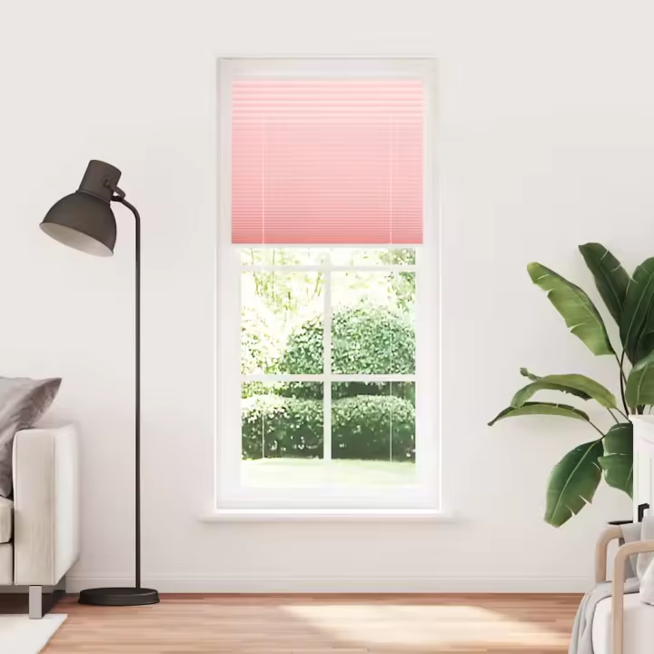 Estor Plisado rosa 90x200 cm Tela Ancho 89,4 cm Poliéster - 1