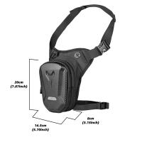 Bolsa Táctica Impermeable Para Viajes Moto Cinturón De Pierna Hombro Bum Pack Bolsa Lateral Para Hombres Bolsa De Mano Casual Al Aire Libre - details 13